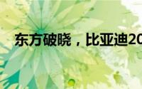  东方破晓，比亚迪2025首届王朝盛典启幕