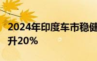 2024年印度车市稳健增长5%，电动车销量飙升20%