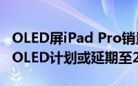OLED屏iPad Pro销量低迷，MacBook Air OLED计划或延期至2029年