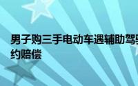 男子购三手电动车遇辅助驾驶续费纠纷，法院判决原车主违约赔偿