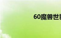 60魔兽世界少校套装