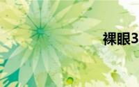 裸眼3d电视