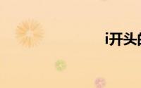 i开头的单词