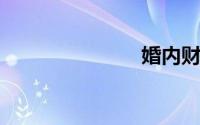 婚内财产协议