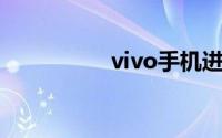 vivo手机进水了怎么办