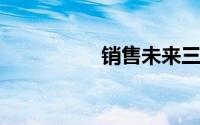 销售未来三年职业规划