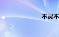 不灵不灵英文