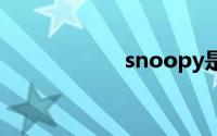 snoopy是什么意思