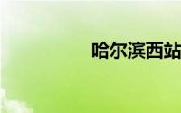 哈尔滨西站到哈尔滨站