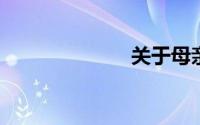 关于母亲的散文