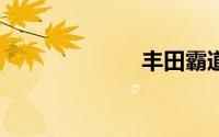 丰田霸道v8报价