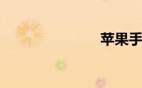 苹果手机丢了