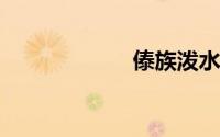 傣族泼水节的风俗