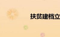 扶贫建档立卡系统登录
