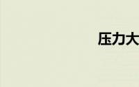 压力大的句子