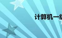 计算机一级考试内容