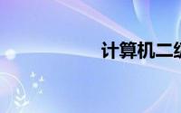 计算机二级考试科目