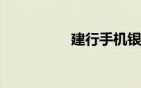 建行手机银行转账额度