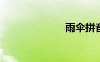 雨伞拼音怎么写