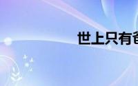 世上只有爸爸好歌曲