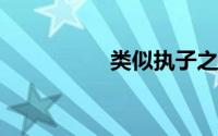 类似执子之手与子偕老