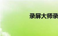 录屏大师录制内部声音