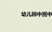 幼儿园中班中秋节活动方案