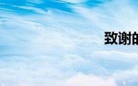 致谢的意思