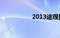 2013途观报价及图片