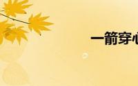 一箭穿心打一字