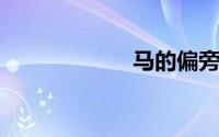 马的偏旁有哪些字