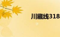 川藏线318国道路线图