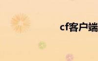 cf客户端错误代码