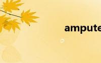 amputee重口味