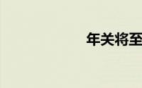 年关将至什么意思