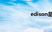 edison是什么意思