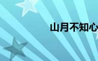 山月不知心底事下一句
