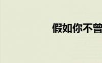 假如你不曾保护我歌曲
