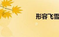 形容飞雪的比喻词