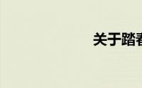 关于踏春的诗句