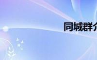 同城群介绍大全