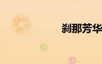 刹那芳华什么意思