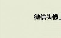 微信头像上有个蓝圈