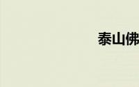 泰山佛光价格