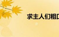 求主人们粗口辱骂小贱货