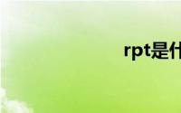 rpt是什么意思