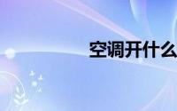 空调开什么模式最省电
