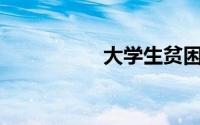 大学生贫困申请书800