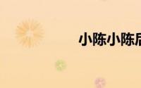 小陈小陈后面接什么