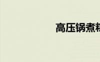 高压锅煮粽子要多久